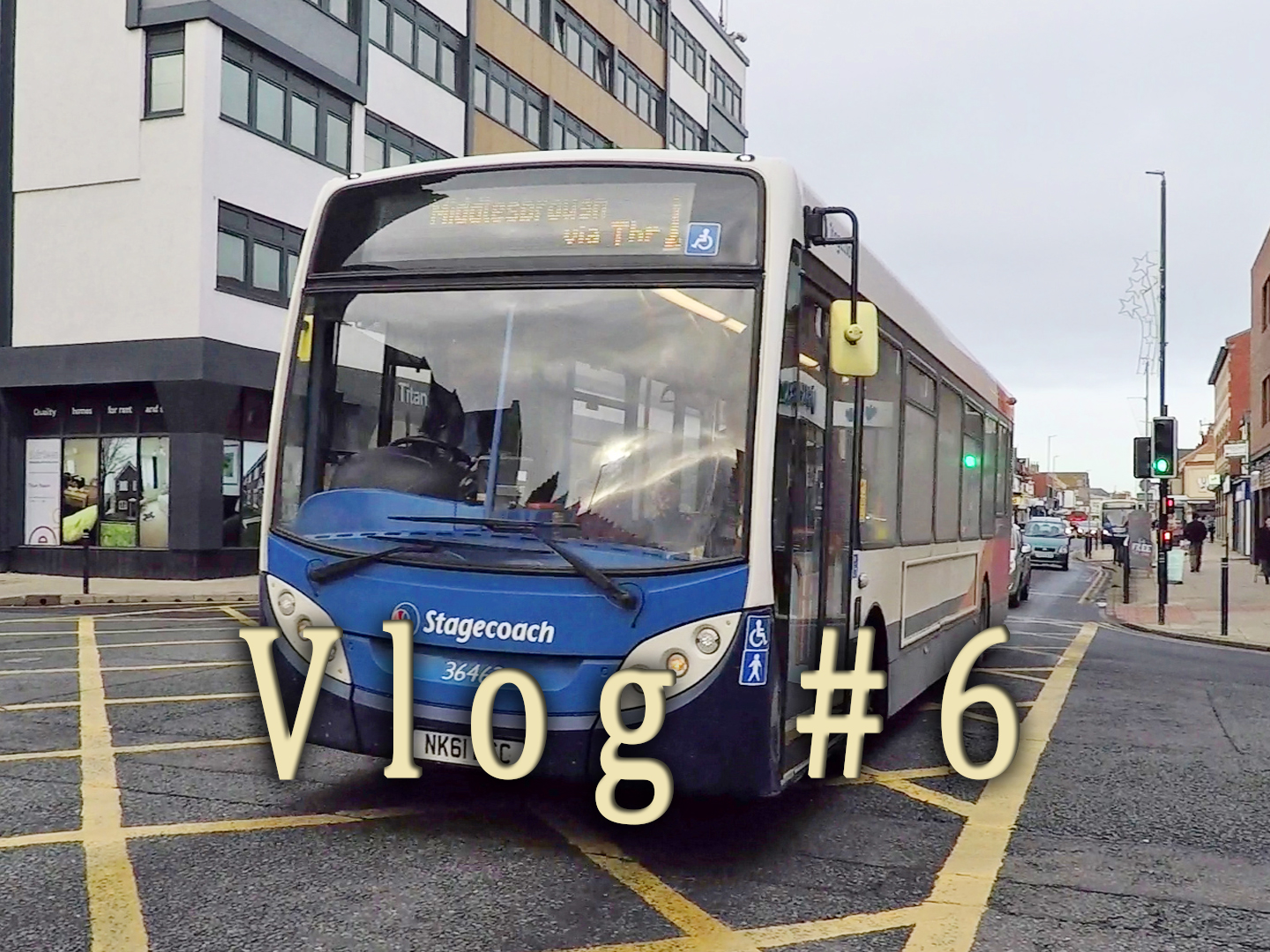 Bus vlog number 6 from Hartlepool, Cleveland.